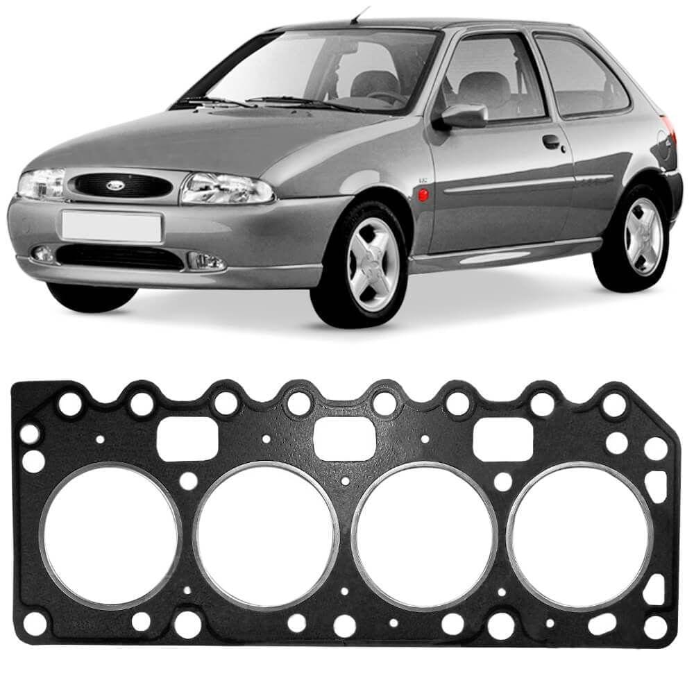 Junta Cabeçote Motor Ford Fiesta 1.0 1.3 96 A 99 Fibra Sabó
