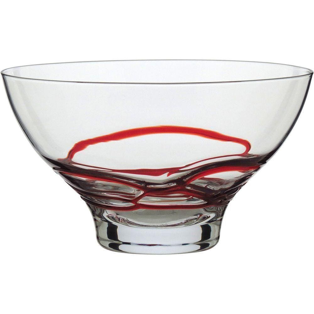 Centro Mesa 10X19X19Cm Vidro Transp