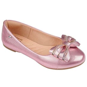 Sapatilha Infantil Pampili Super Fofura Rosa Glace 295357