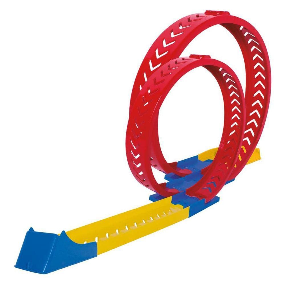 Pista de Carrinhos Hot Wheels - Track Builder - Lançador Looping