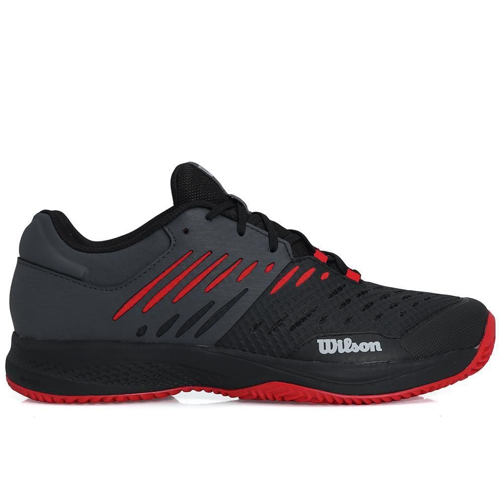 Tênis Wilson Kaos Comp 3.0 Preto e Vermelho