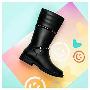 Bota Infantil Feminina Cano Longo Pampili Ref:279107 29/35