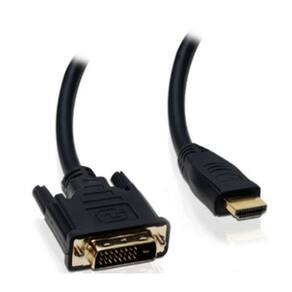 Cabo Dvi X Hdmi 1,8 Metros Tranferi Sinal De Video