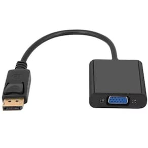 Cabo Adaptador Displayport Conecta Entrada Vga A Qualquer Pc