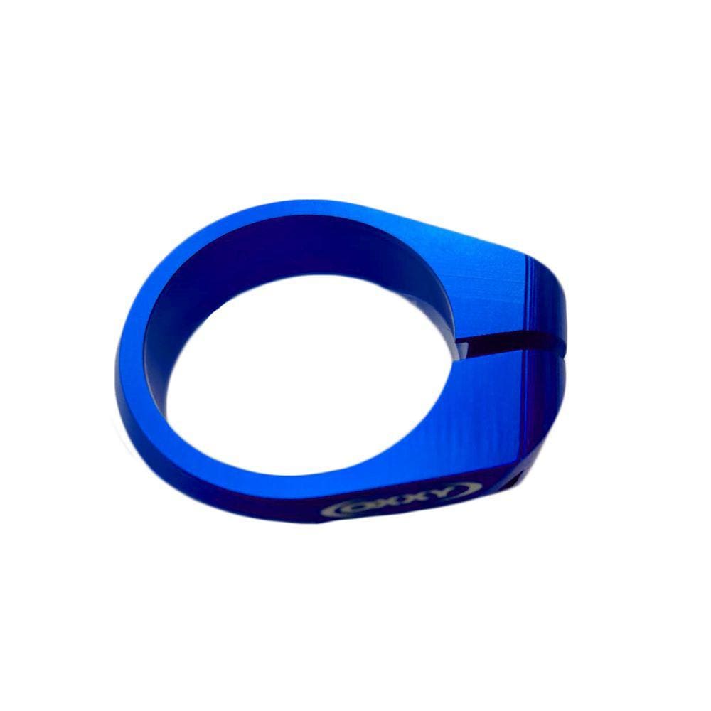 Abraçadeira Canote Selim Oxxy 31,8mm a 32,8mm Alumínio Anodizado