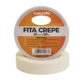 Fita Crepe Para Uso Geral 24 Mm X 50 M