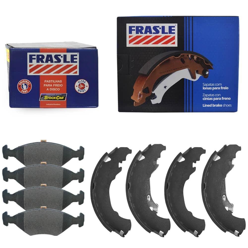 Kit Pastilha Sapata Freio Celta 1.0 2010 11 12 13 14 15 2016