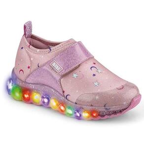Tênis Infantil Feminino Roller Celebration Led Estrelas Bibi Ref: 1079235 25/32
