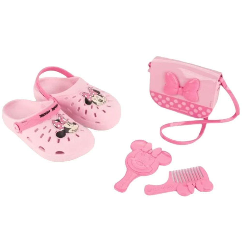 Babuche Infantil Menina Borracha Personalizado Disney Beauty Bag Grendene 22937