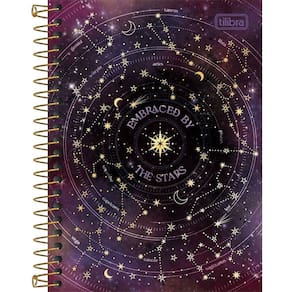 Caderno Espiral Colegial TILIBRA Magic 1 matéria c/ 80 Folhas