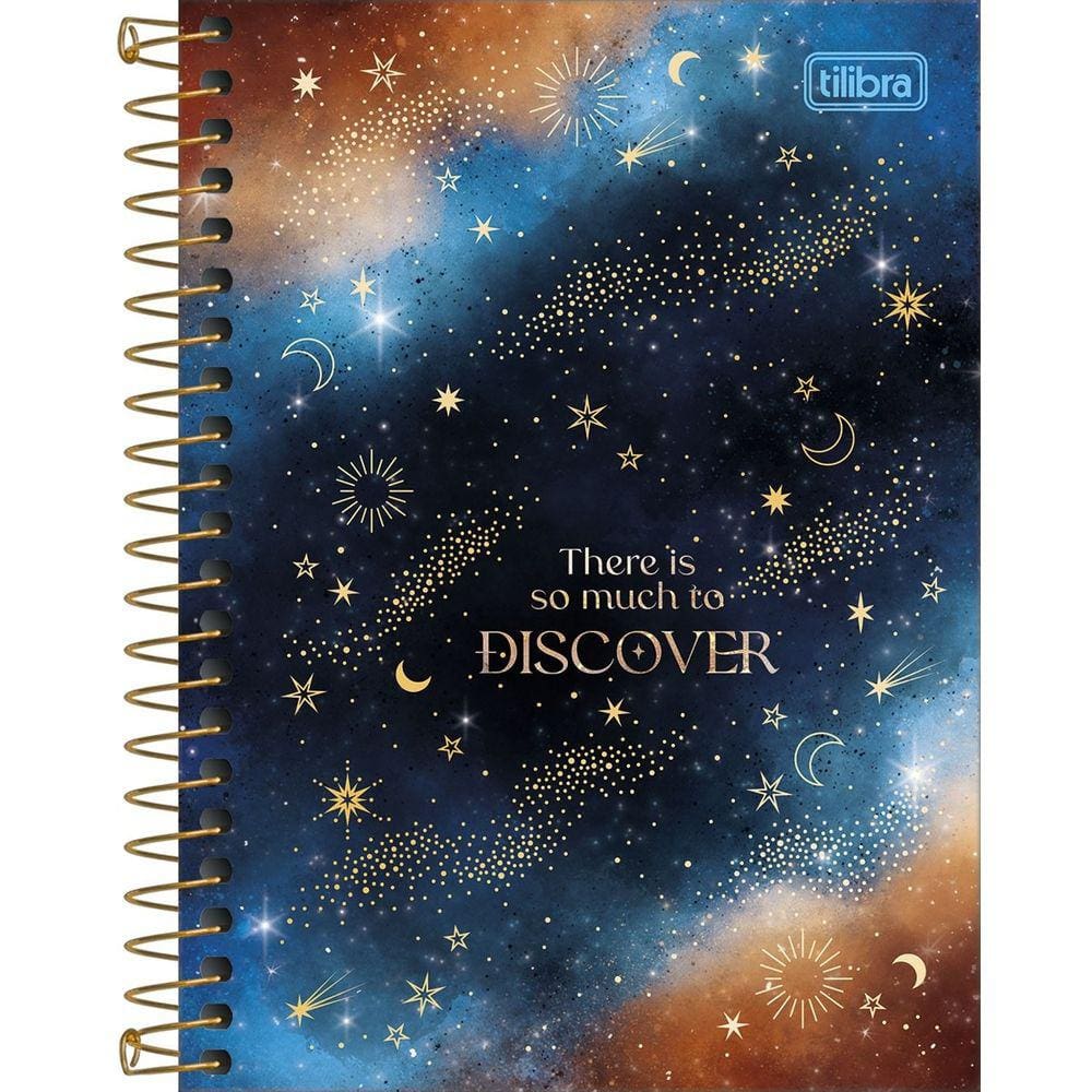 Caderno Espiral Colegial TILIBRA Magic 1 matéria c/ 80 Folhas