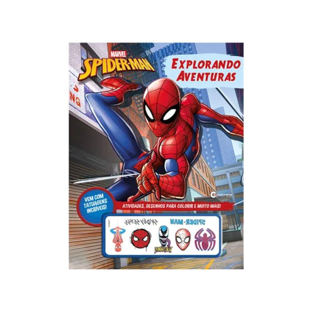 Livro Gigante Para Colorir - Homem-Aranha - 1 unidade - Marvel