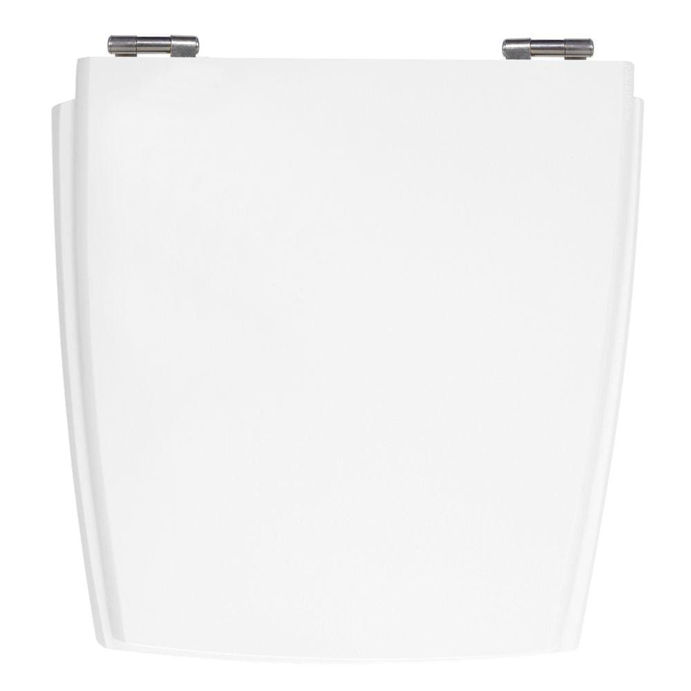 Assento Poliéster Laminado Nuage Branco Tampa para Vaso Incepa