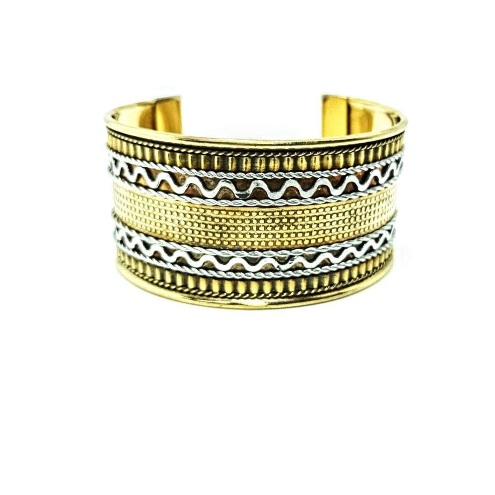 Bracelete Indiano Ouro Velho