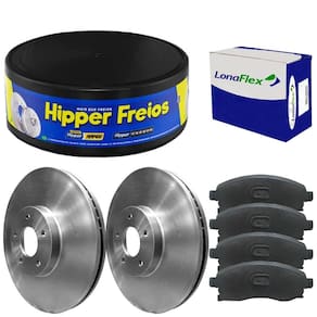 Kit Pastilha Disco Freio Tucson 2.0 2005 A 2012 Diant Vent