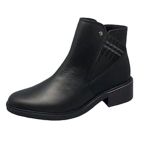 Bota Feminina Comfortflex Cano Baixo Salto Baixo 2369301