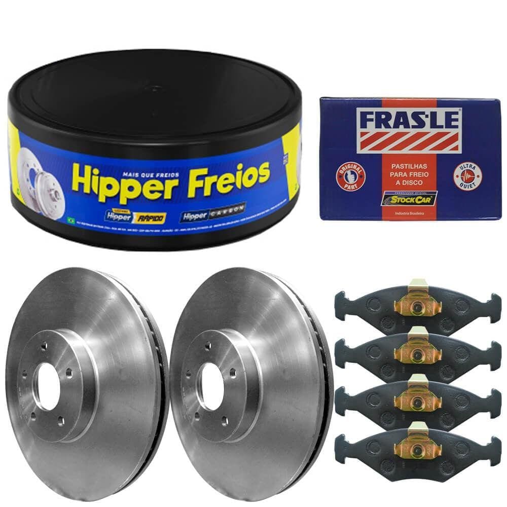 Kit Pastilha Disco Golf 1.6 2.0 2003 A 2014 Diant Ventilado