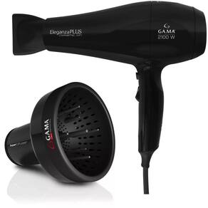 Kit Gama - Secador Eleganza Plus Ceramic Ion 2100W 127V + Difusor De Ar Universal