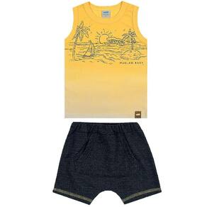 Conjunto Infantil Regata Estampada Marlan Baby Ref:40544 1/3