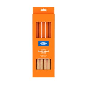 Conjunto Garfo Para Fondue 6 Peças Beli Madeira Brinox