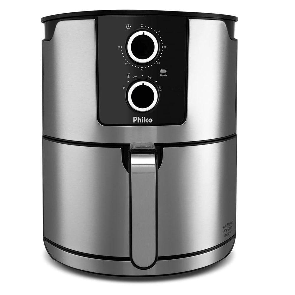 Fritadeira Air Fryer Philco Pfr67pi Antiaderente 6l 1800w 220v