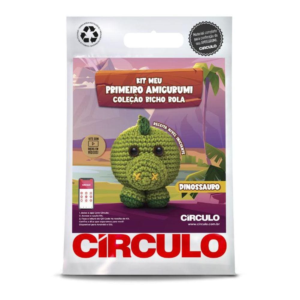 Kit Meu Primeiro Amigurumi Coleção Bicho Bola