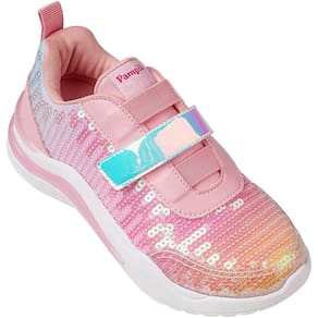Tênis Infantil Feminino Com Led Pampili Ref: 683012 26/34