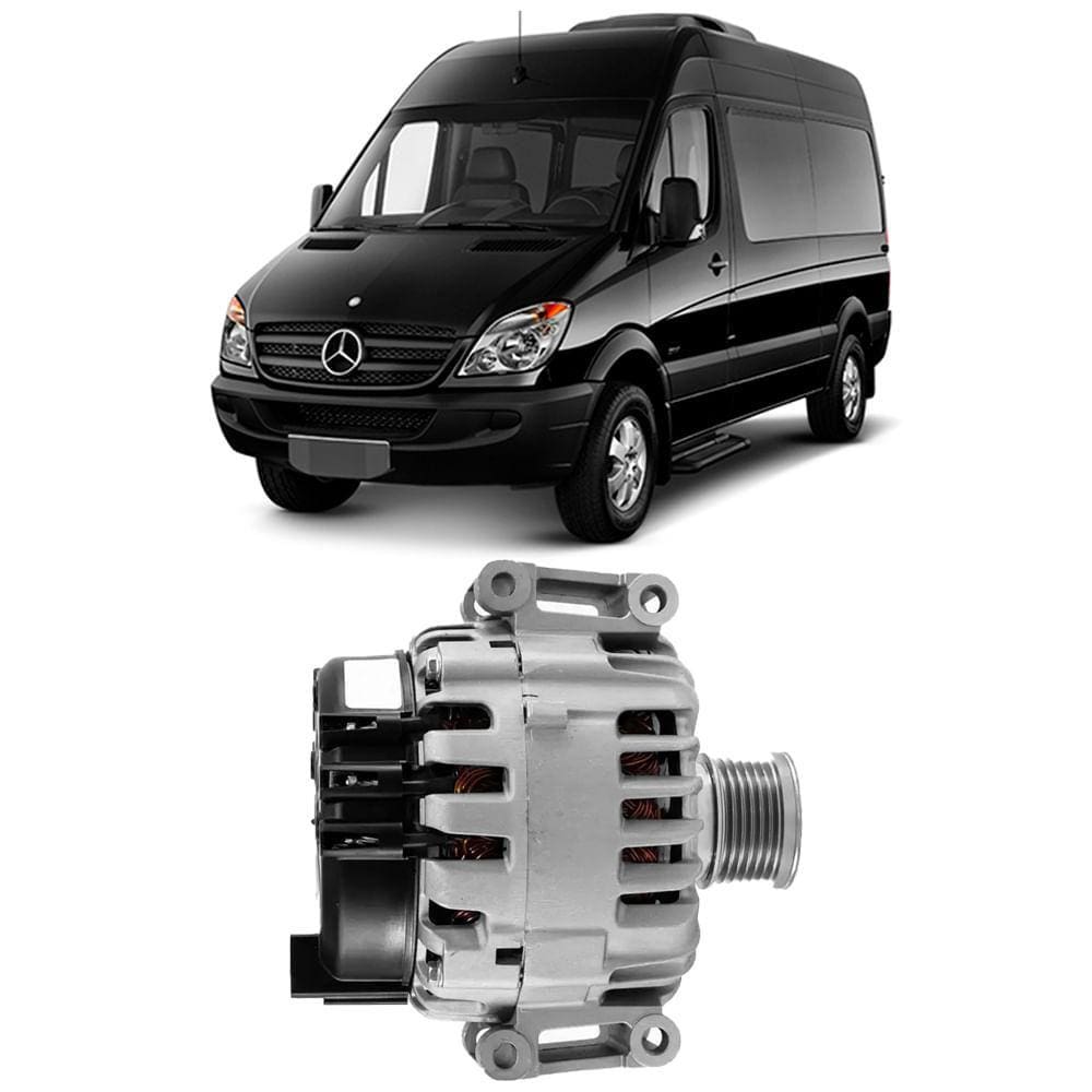 Alternador MB Sprinter 313 415 11 a 19 12V 220A 42008 ZEN