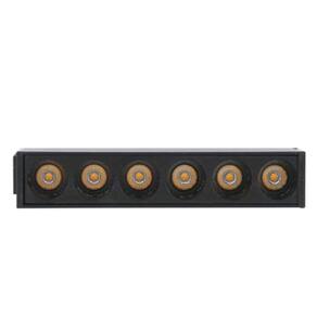 Gaya Spot para Trilho Magnético Linear Foco 6w 2700k 48v 1950