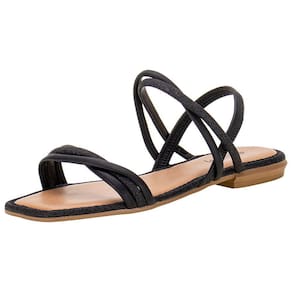 Sandália Feminina Rasteira Mississipi - Q9662