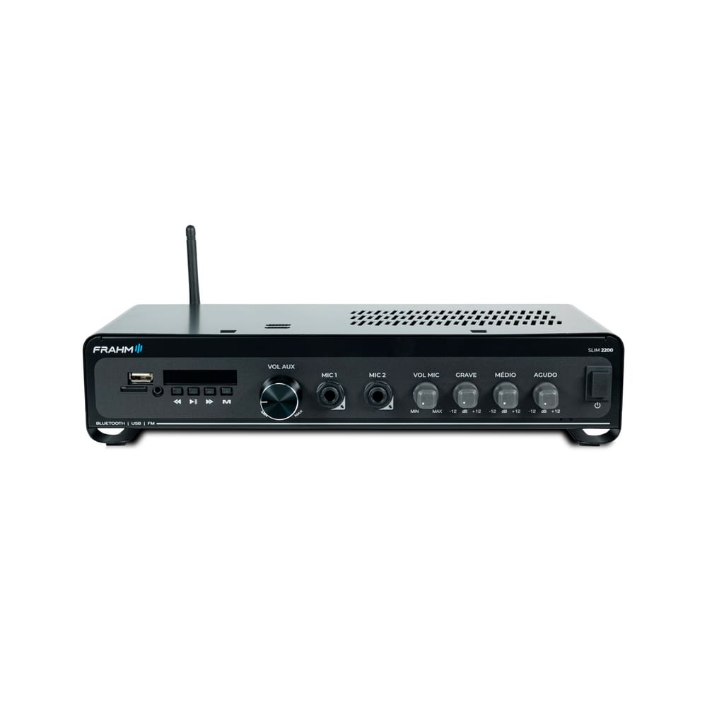 Amplificador Frahm Slim 2200 G5 Optical Bluetooth