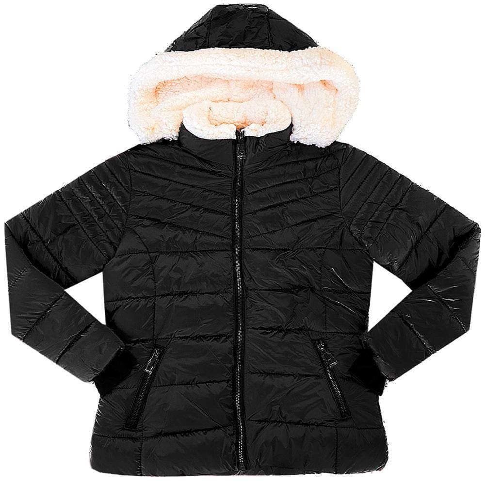 Jaqueta Infantil Feminina Com Capuz Em Teddy Sea Surf Ref: 5005052 1/3