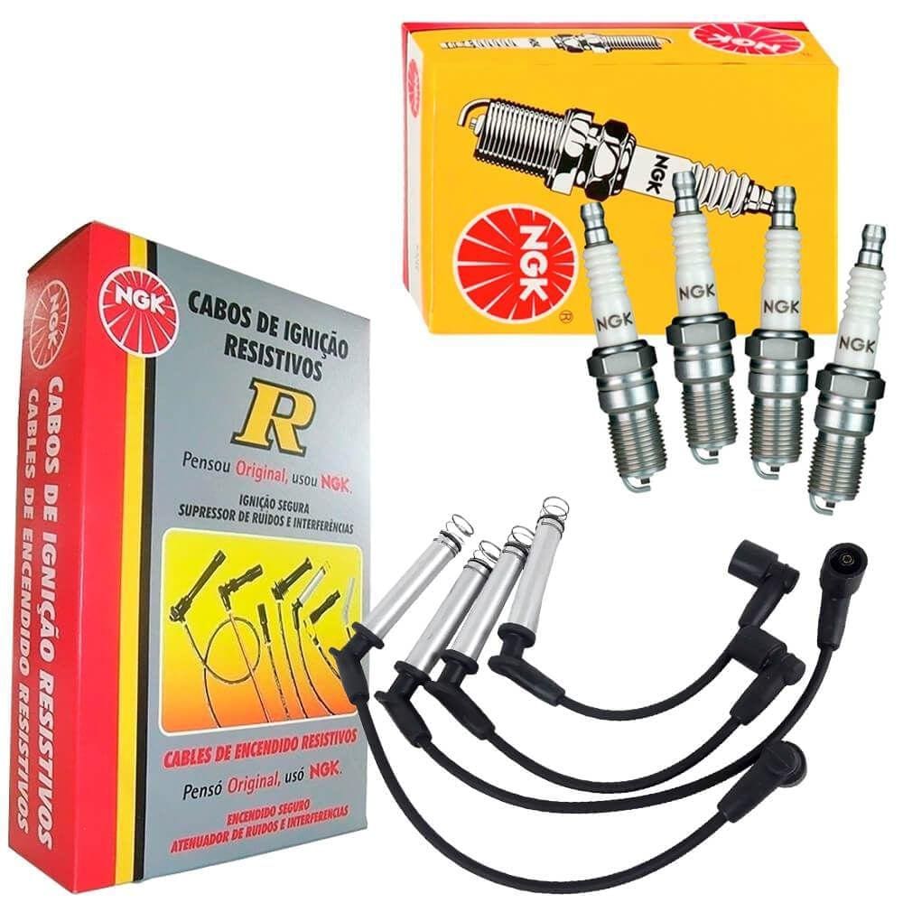 Kit Vela E Cabo Vela De Ignição Strada 1.5 99 A 2004 Ngk