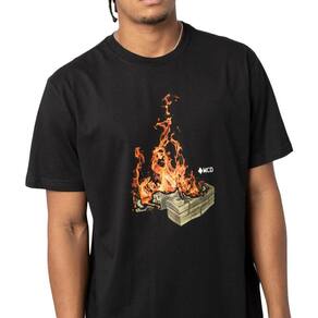 Camiseta MCD MCD Dolár Fuego SM24 Masculina Preto
