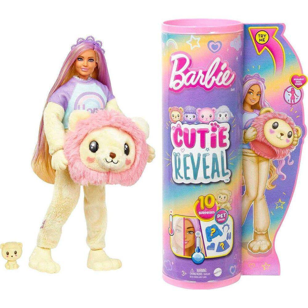 Barbie Cutie Reveal - Série Selva - Mattel