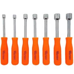 Kit Ferramenta Jogo Com 7 Peças Comprimento Total 14cm
