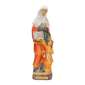 Imagem Estatua Enfeite Santa Ana 30 Cm Escultura Resina