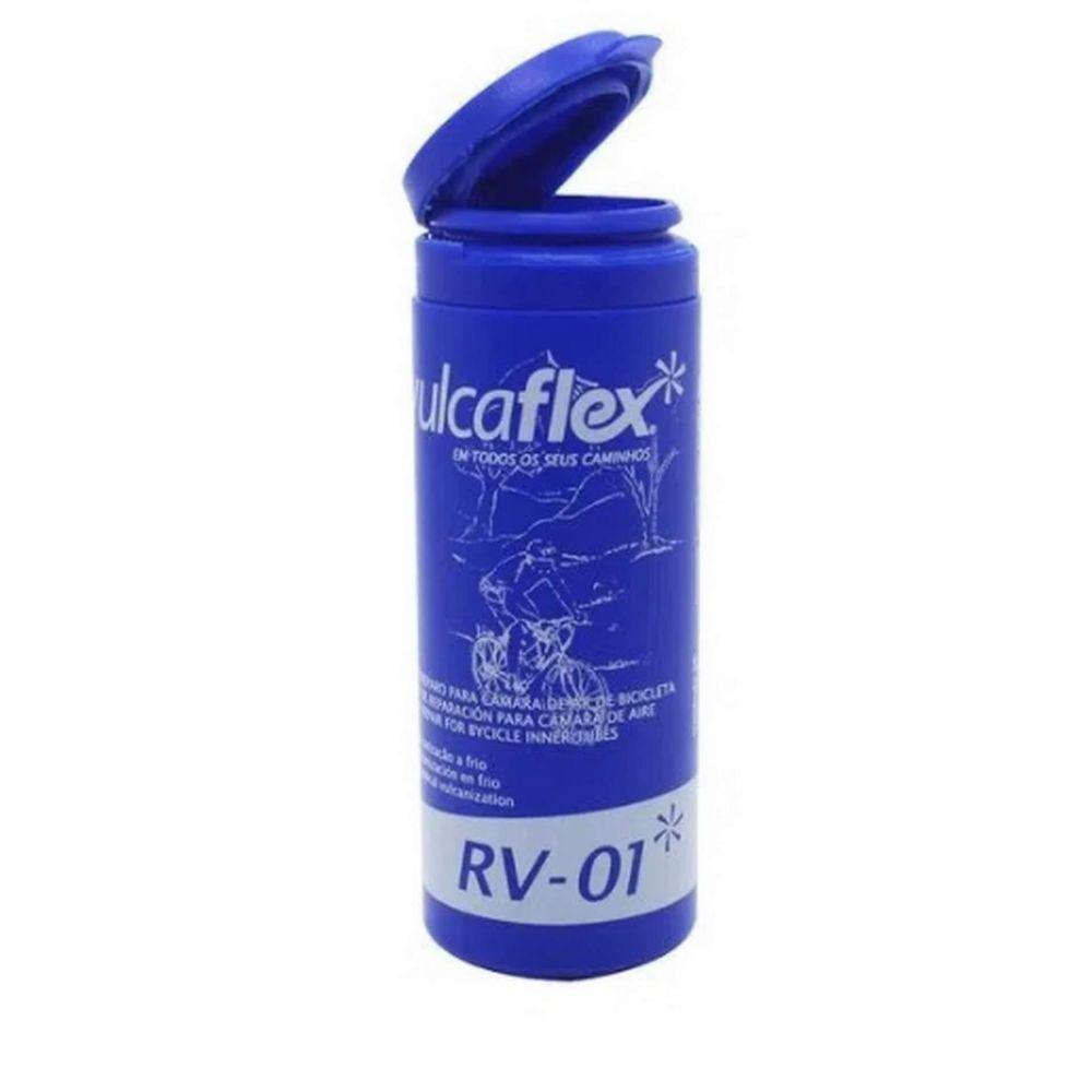 Estojo Cola Rv-01 Para Reparo De Pneus - Vulcaflex Remendo.
