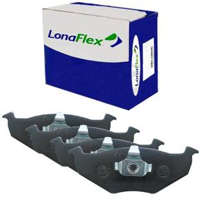 Kit Pastilha Freio Crossfox 1.6 2006 A 2018 Dianteira