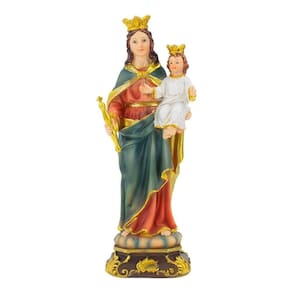 Nossa Senhora Auxiliadora Estátua 22.5cm - Enfeite Resina