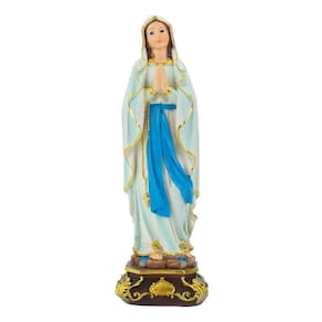 Nossa Senhora De Lourdes 23cm - Enfeite Resina