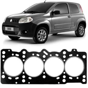 Junta Cabeçote Motor Uno 1.0 1.3 1.4 8v 2000 A 2018 Fibra