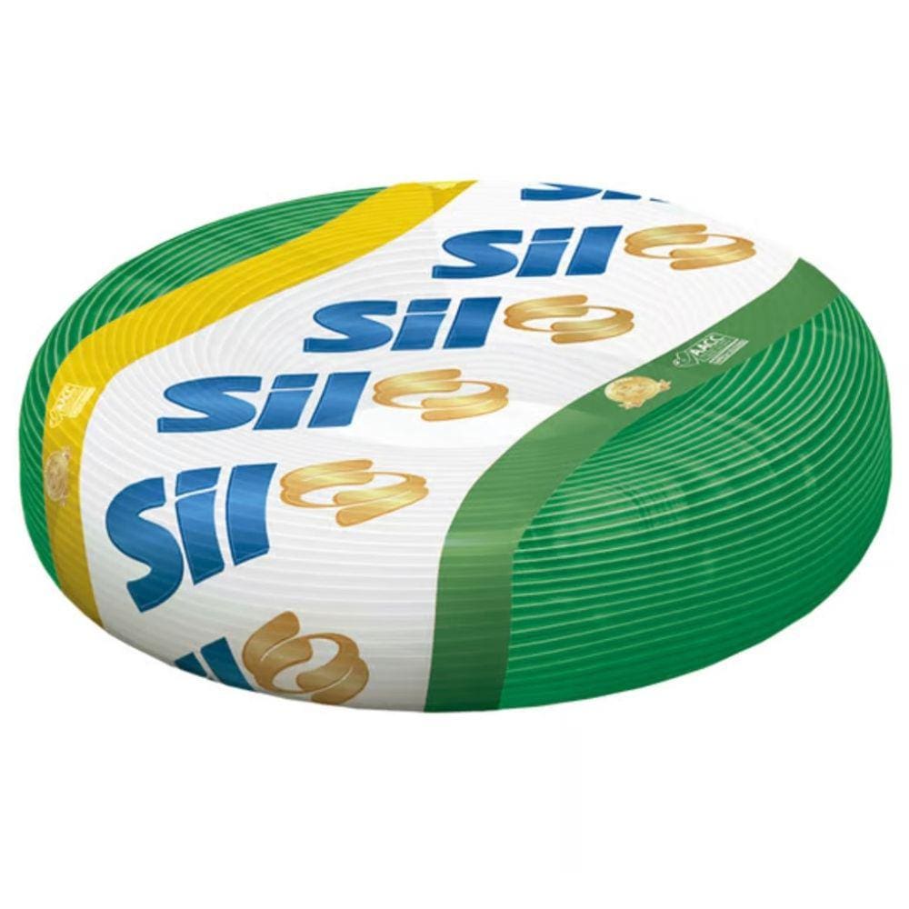 Cabo Flex 750V 1.00 100M Verde Sil