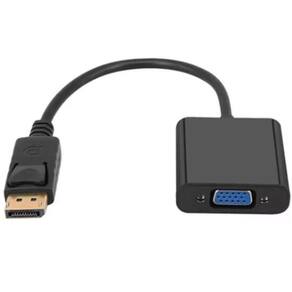 Cabo Adaptador Displayport Para Vga De Monitores