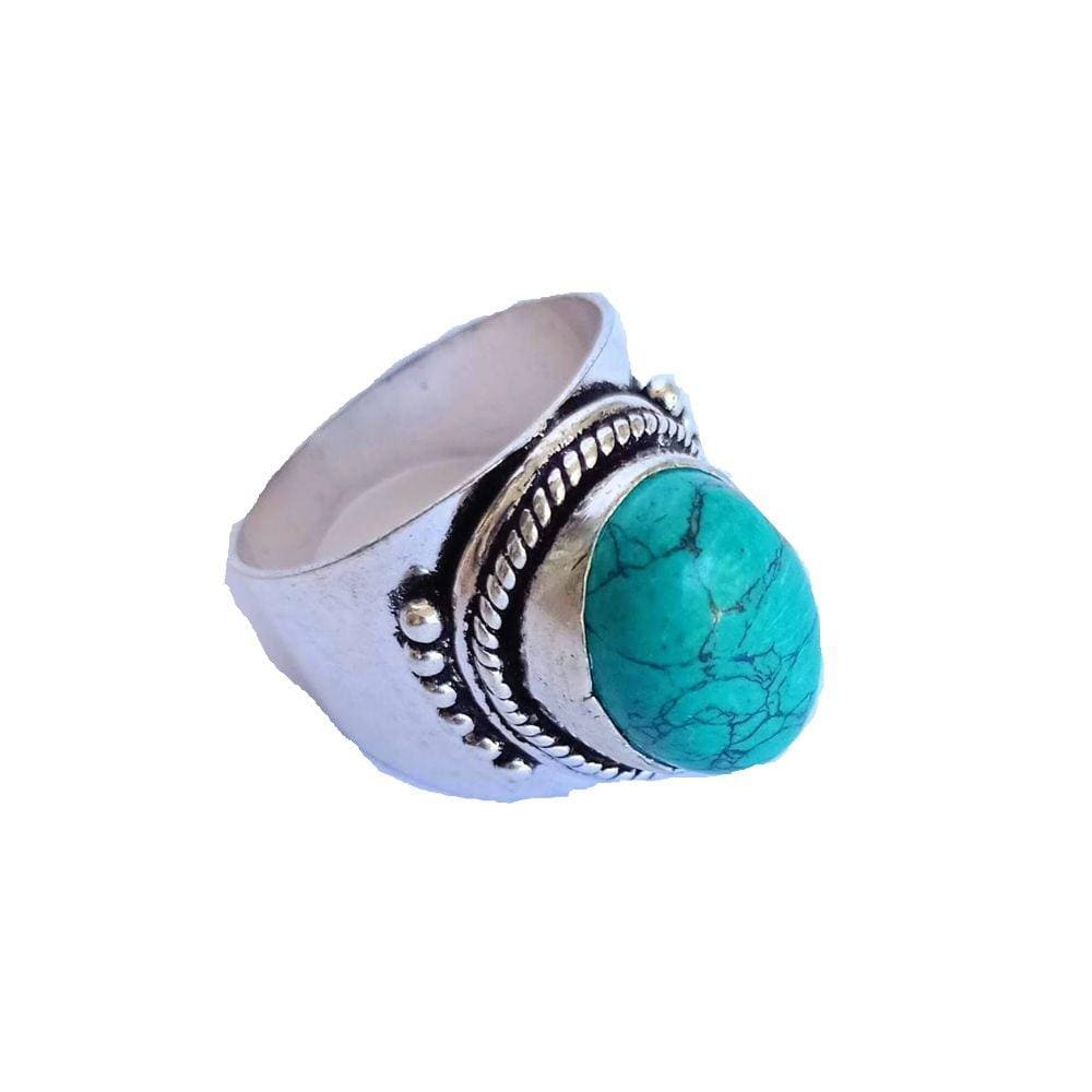 Anel de Turquesa Indiana N°18
