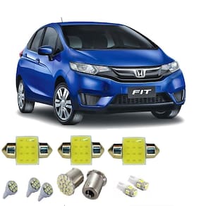 Kit Lâmpada Led Honda Fit 2004 A 2016 Super Branca