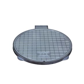 Tampa Tampão de Chão Circular T050 Alumínio Articulado 50cm