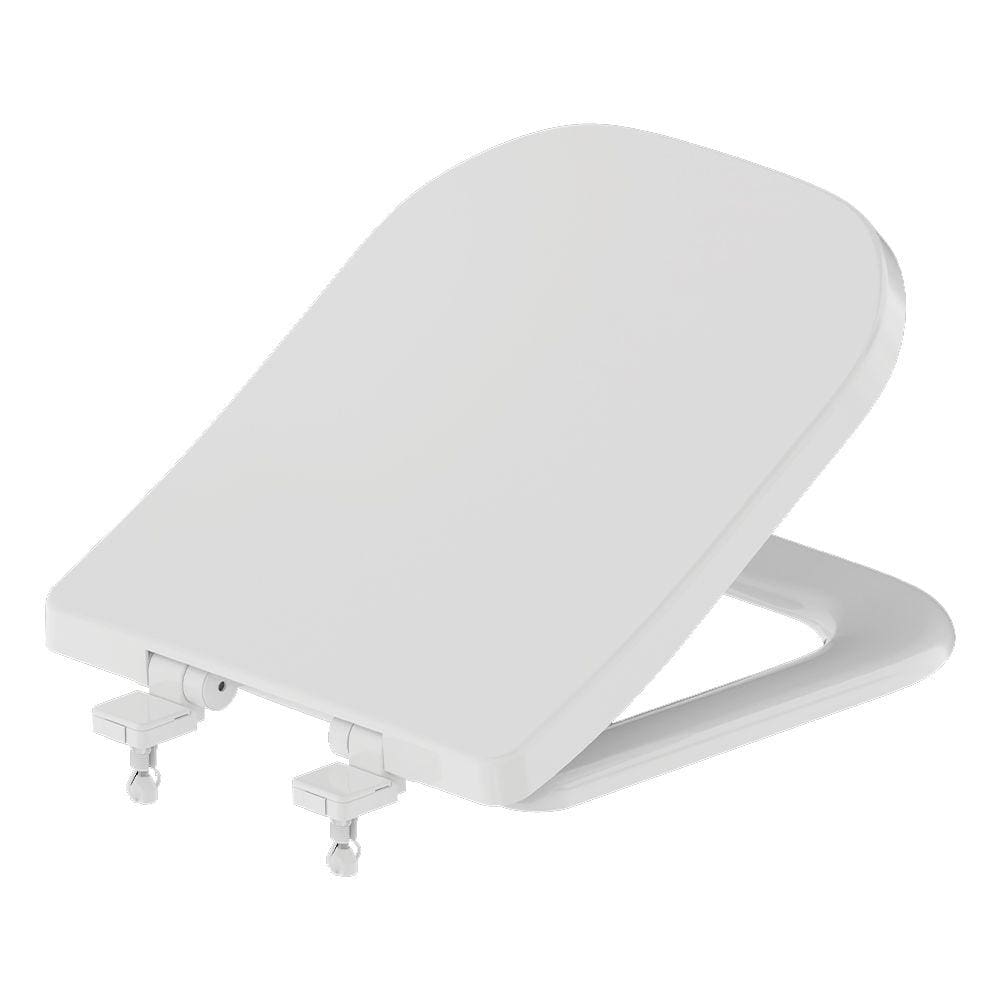 Assento Soft Close Gap Branco Tampa para Vaso Roca