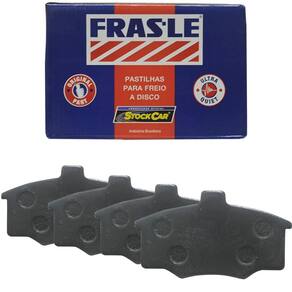 Kit Pastilha Freio Fiat Uno Mille 84 A 2015 Dianteira Frasle