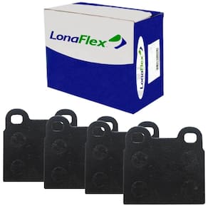 Kit Pastilha Freio Astra 1.8 2.0 99 A 2011 Traseira Lonaflex